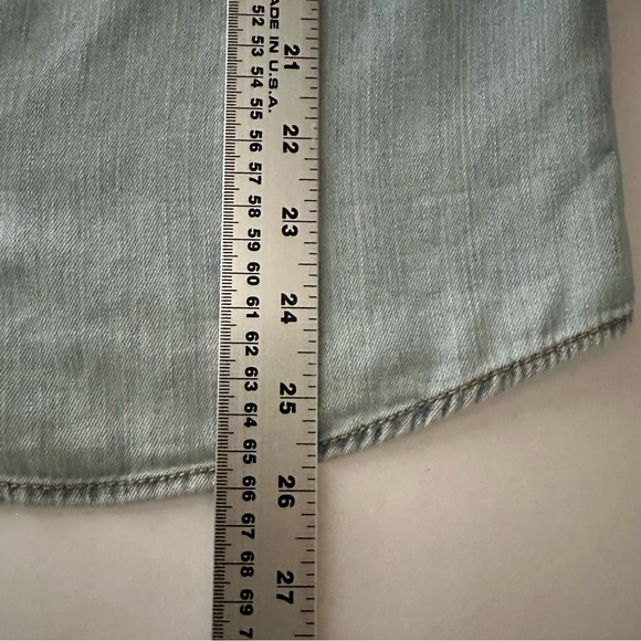 BDG Womens Southwest Embroidered Denim Long Sleeves Shirt Small - Picture 10 of 12